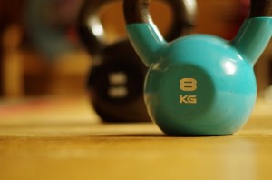 Kettlebell and Barbell Workout 