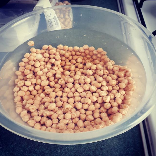 Bit of a late #foodiefriday had a go at making homemade falafel. Soaking chickpeas overnight as well as making chickpea flour. The recipe could do with some refinements and the finished products didn’t actually last long enough for the end photo. But I’m sure it will be a blog post once I have mastered them. #fortheloveoffood #nutritionist #nutrition #homemadefood #homemade #personaltrainer #personaltraining #falafel #chickpeas #vegan #vegetarian #plantbased