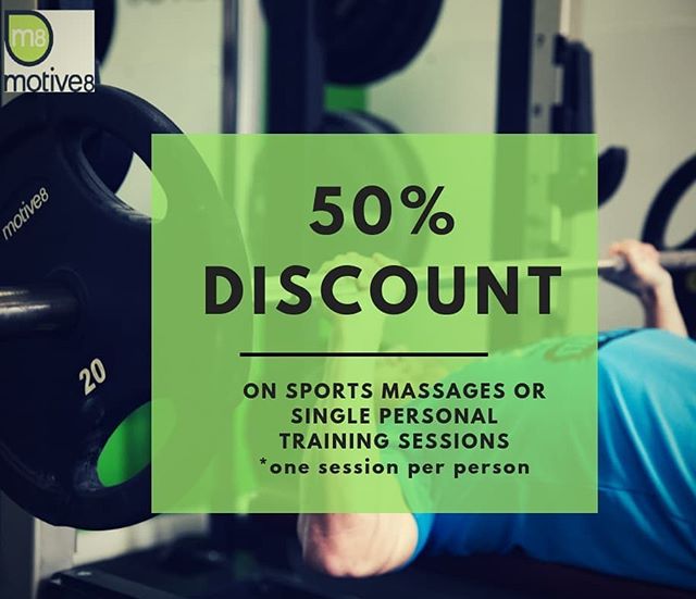 Happy National Fitness Day! Today’s offer is 50% off personal training sessions and sports massages!! #bargain #fitness2me #fitnessclasses #fitnessday #personaltrainers #personaltraining #sportsmassage #sportsmassagetherapy #leedsdeals #leedsbargains