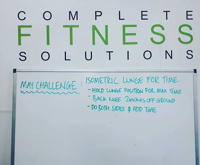 May challenge.  Isometric lunge for time. #monthlychallenge #may #leedsgym #personaltraining #personaltrainer #motive8north #motiv8 #motive8