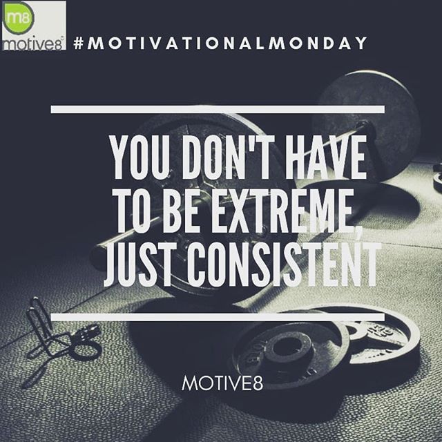 Pick what works for you and stick at it. #consistencyiskey #consistency #workforit #dosomething #itallcounts #leedsgym #motive8north #motivationalmonday