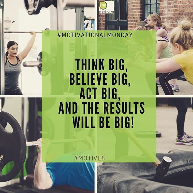 #gobigorgohome #bigresults #thinkbig #youcandoit #nolimits #noshortcuts #noexcuses #motive8north #leedsgym #motivation #motivationalquotes #motivationalmonday